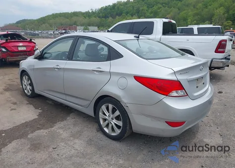 2012 Hyundai Accent Gls из США, поврежденный, VIN KMHCU4AE6CU065124
